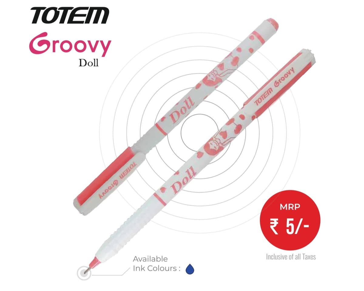 Totem Groovy Doll Ballpen