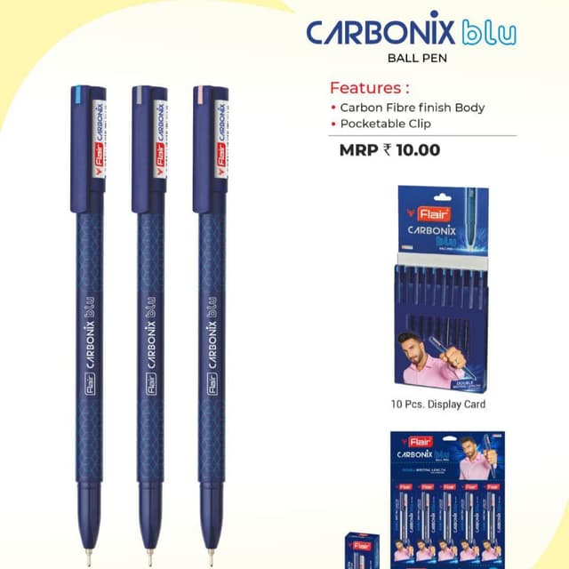 Flair Carbonix Blu Ballpen