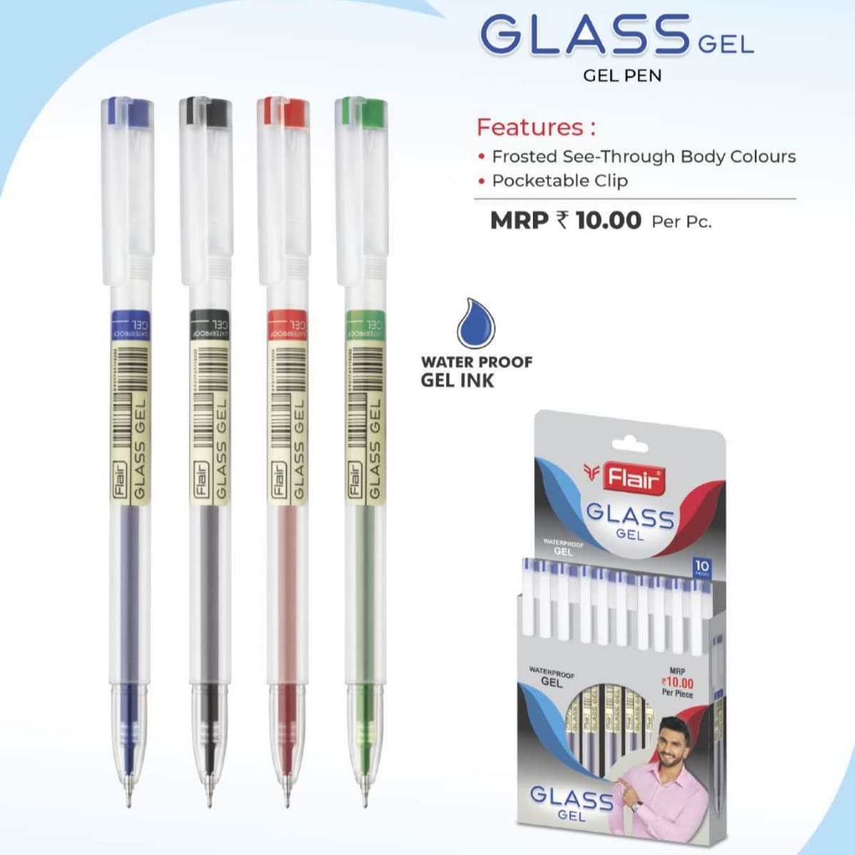 Flair GlassGel Gelpen