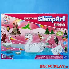 Ratna's educational junior Stampart birds