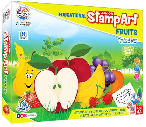 Ratna's educational junior Stampart fruits