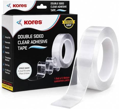 Kores Double sided Clear Tape